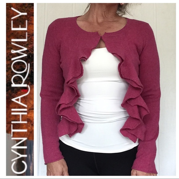 CYNTHIA ROWLEY CASHMERE SWEATER SIZE MEDIUM NWT - Picture 2 of 9
